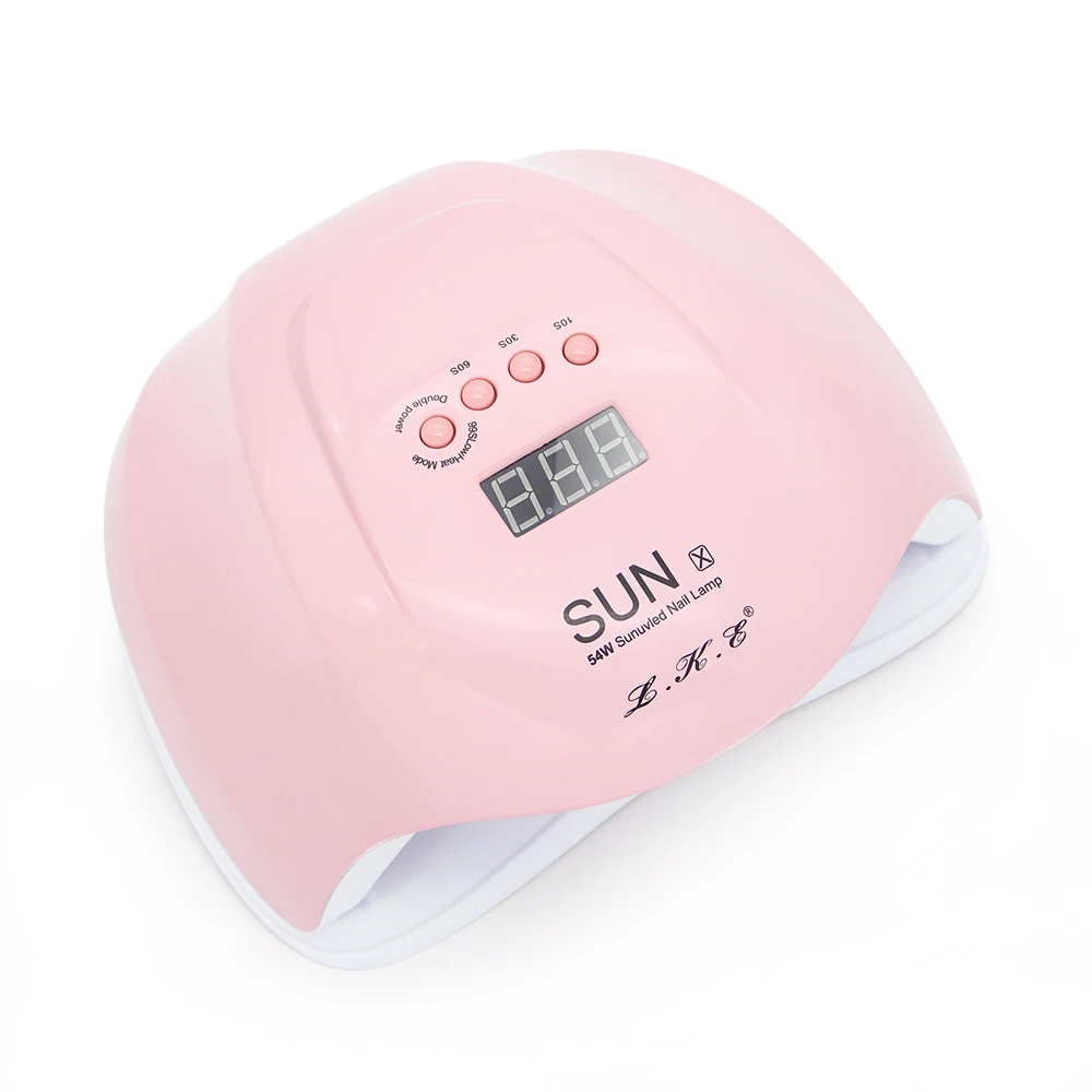 

LKE SUNx 54W 48W Nail Dryer 36 LEDs Lamps Drying UV Gel LED Glue Automatic Sense Dual Power Lamp Manicure Art Tools For Nails