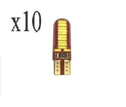 

10X T10 LED 3030 W5W 8W 6000K Cars From Canbus Light-Emitting Diodes Independent 8 Led Bulb No Errors Univ era Auto Lamp