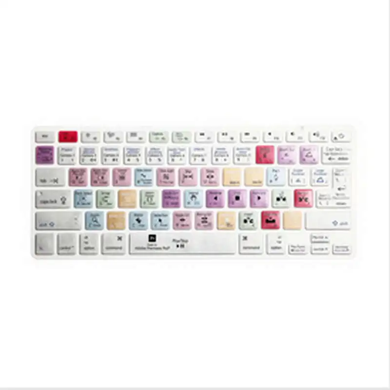 

(15pcs) Adobe Premiere Pro Keyboard Cover Shortcut Printed Cover for MacBook Air Pro Retina 13" 15" 17" iMac Wireless & MacBooks