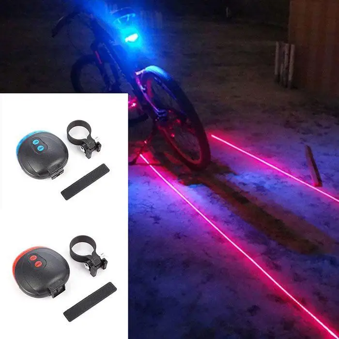 Clearance to Light Mountain easy lightweight Warning Casual LEDs and Safety 5 LED LED Tail Tail Rear 260 Lamp Bicycle Bike use 2