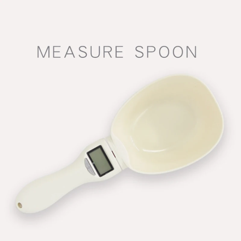 

Electronic Measuring Spoon Scale Portable Pet Food Water Scoop with Digital Display 2019ing