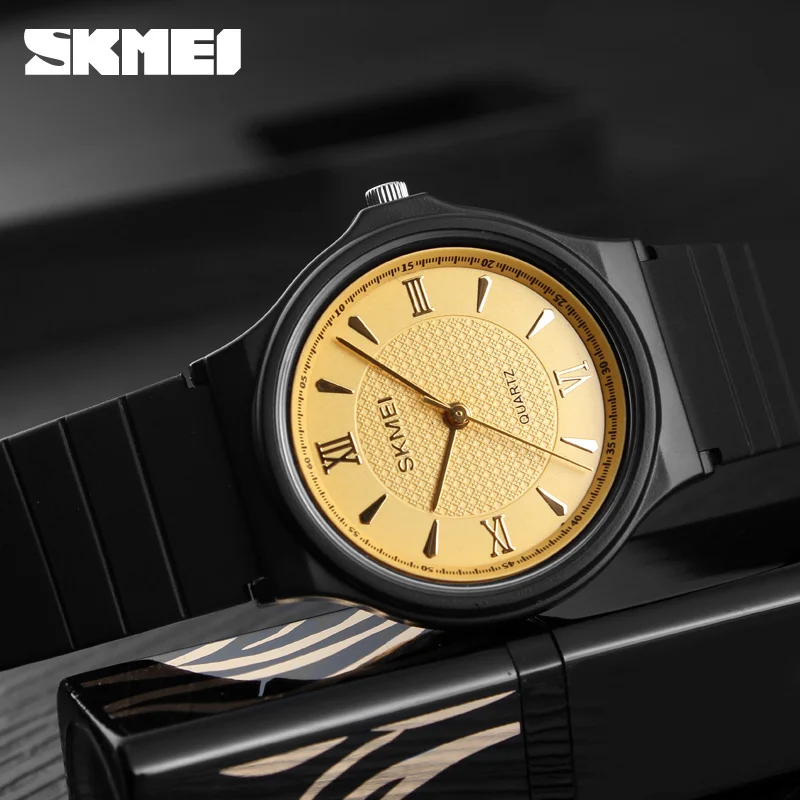 

Women Watch Luxury Brand Casual Simple Watches SKMEI Reloj Mujer Quartz Clock Woman Leather Strap Wrist Watch Women Wristwatch