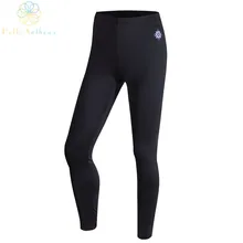 2016 Hosiery Lycra Elastic Fabrics Women Gym Yoga Female Jogging Tights Capris Pants Sports Leggings Running Compression 3/4