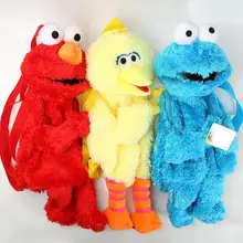 IVYYE Улица Сезам Элмо печенье серии рюкзак плюшевые сумки мультфильм мягкие пушистые школьные рюкзаки унисекс