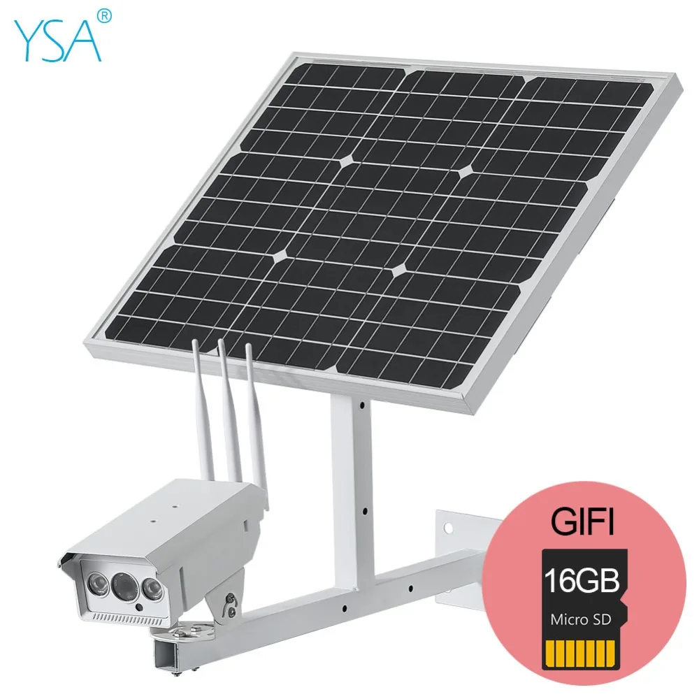 IP камера наружная беспроводная с солнечной панелью 1080P Wi Fi 16 ГБ|outdoor ip|solar powered