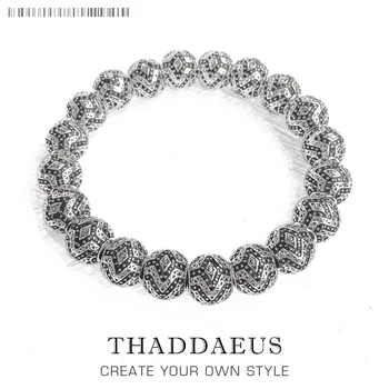 

Panther Strand Bracelet Europe Style,DIY Jewelry Accessories Good Fashion Jewerly For Men And Women,2018 Gift In Silver