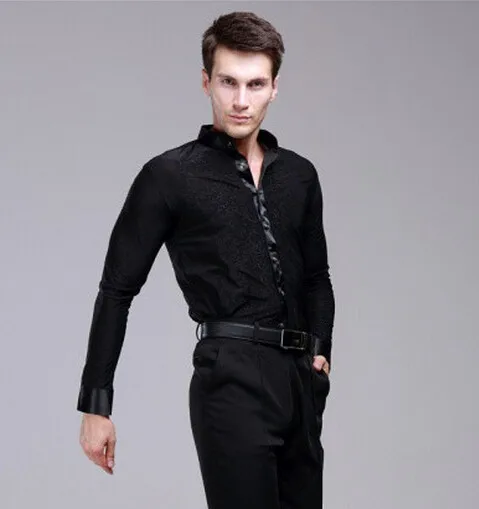 DB23539 men latin shirt-2