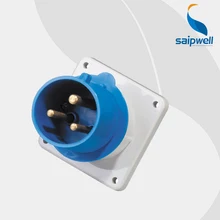 3pin 32A 230 V Промышленная Электрическая промышленная вилка стандарта CEE/Международный стандартный панельный разъем SP-817