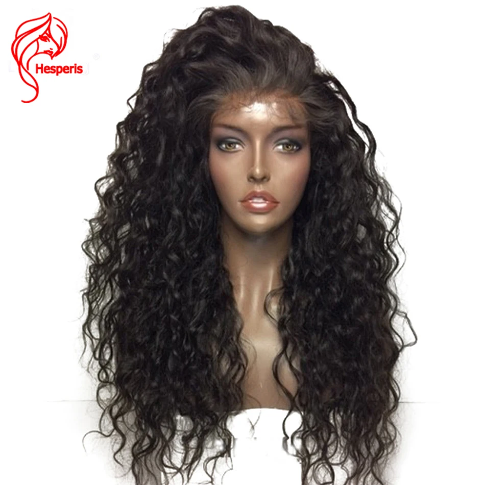 Hesperis 13 6 inch Lace Front Human Hair Wigs Pre Plucked font b Baby b font
