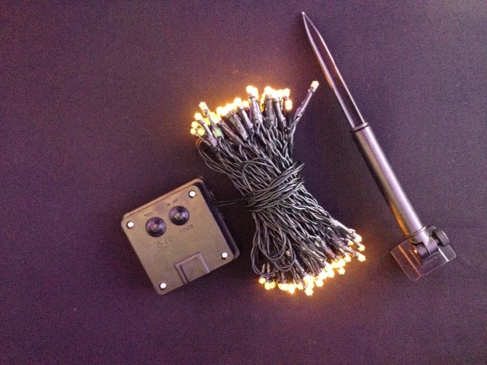 Modos de Led Movido a Energia Festa de Natal Quintal ao ar 2pcs ao ar Livre Solar Luz Cordas Jardim Fada Lâmpada 10m 22m 100 Led 200 8 12 Modos de LED 8 Movido A Energia