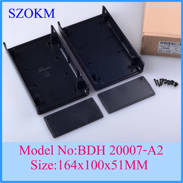 

4 pcs/lot plastic box case electronic project box for Diy housing outlet box for electronics and circult board