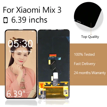 

10pcs/lot For Xiaomi Mi Mix 3 LCD Screen With Touch Digitizer Assembly Screen For Xiaomi Mix 3 Display Free Shipping DHL EMS