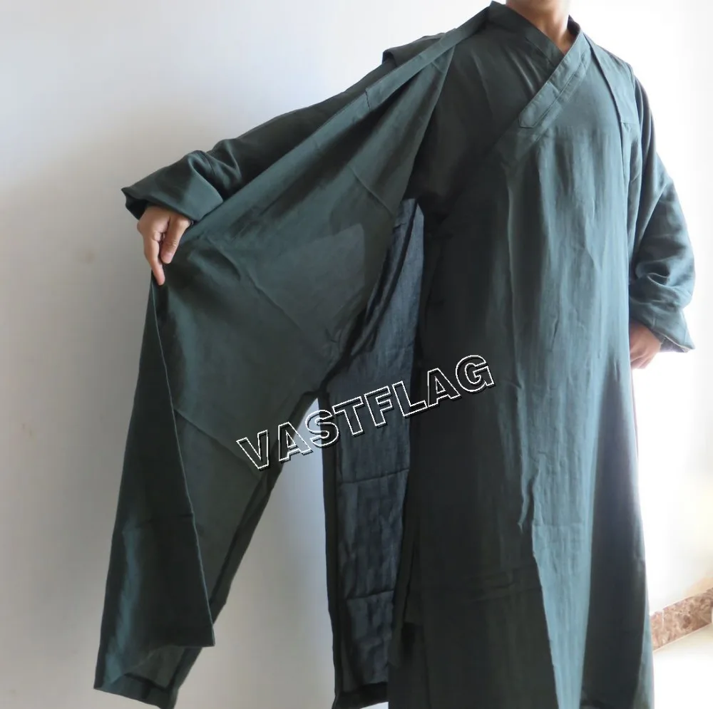 

high-grade Linen kung fu suits martial arts clothing taoist taoism robe Wudang tai chi uniforms