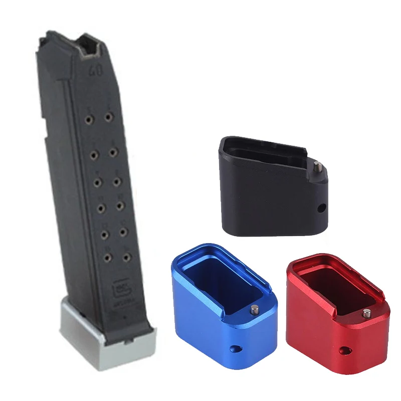 

Magazines Base Holder Bullet Clip Hunting Parts Aluminum Alloy Tactical Pistol Parts with Spring+Wrench Hunting Tools