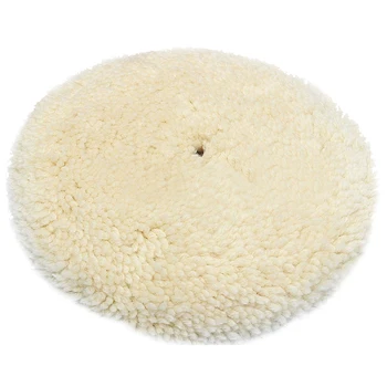 

7" inch 180mm Soft Wool Clean Polishing Buffing Bonnet Pad for Car Auto Polisher Drop Shipping