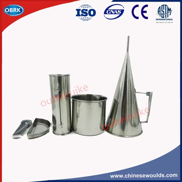 Stainless Steel ASTM Standard Marsh Funnel Slurry