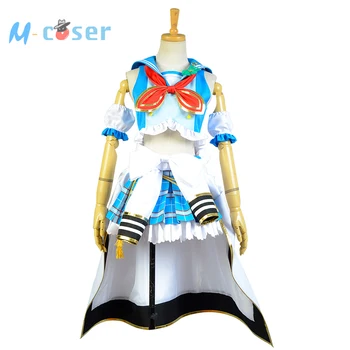 

LoveLive Sailor Costume Love Live Koizumi Hanayo Navy Full Set Uniform Girls Marine Anime Halloween Cosplay Costumes For Women