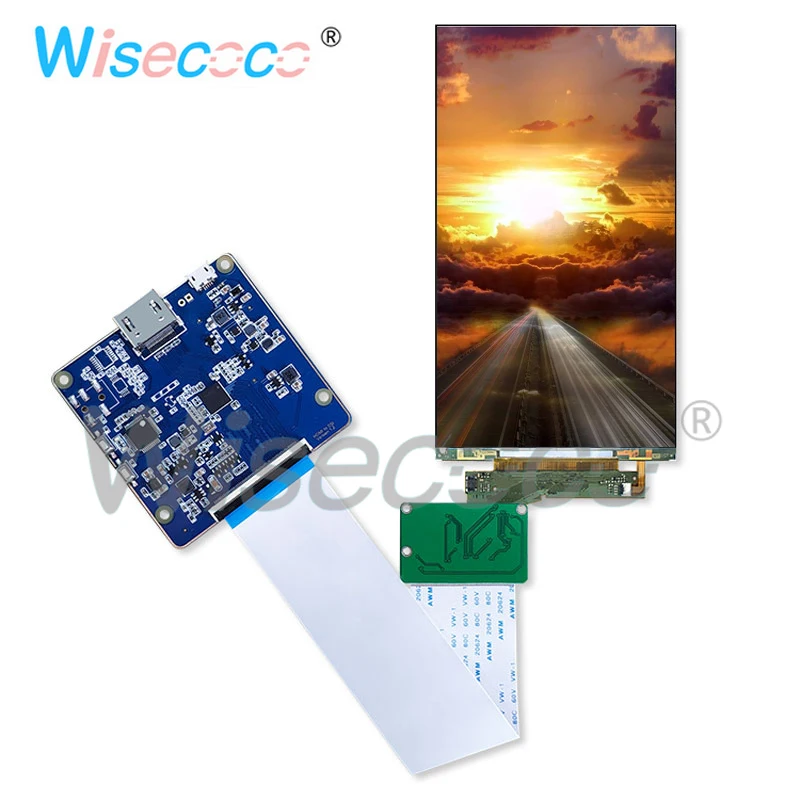 

5.5 inch 4k HD LCD resolution 2160 * 3840 with Hdmi control panel