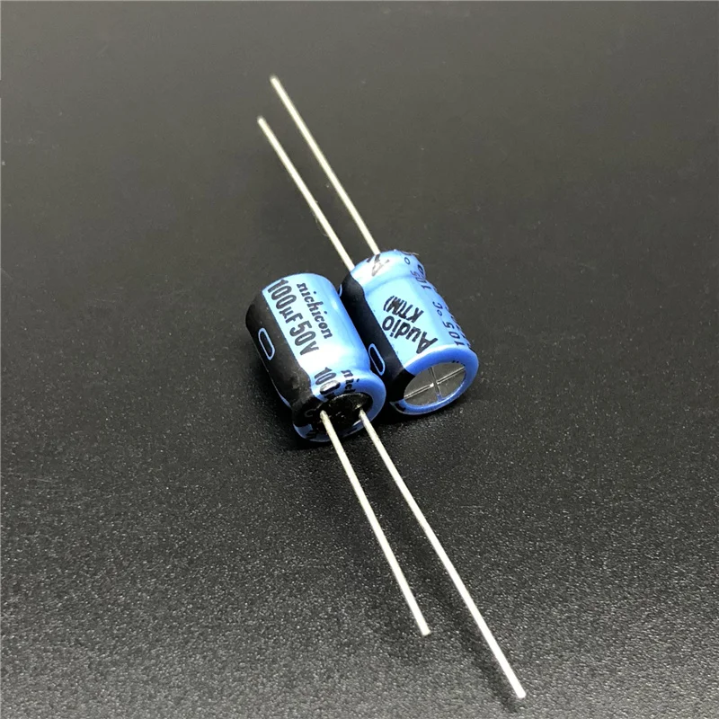 5pcs 100uF 50V NICHICON KT Series 8x11.5mm 50V100uF Audio Aluminum Electrolytic Capacitor | Электронные компоненты и