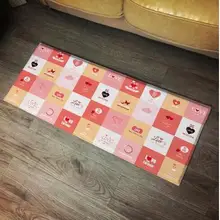 Я люблю Пособия по кулинарии печатных кухонные ковры домашний коврик для Гостиная Коврик противоскользящий Впитывающий Коврик