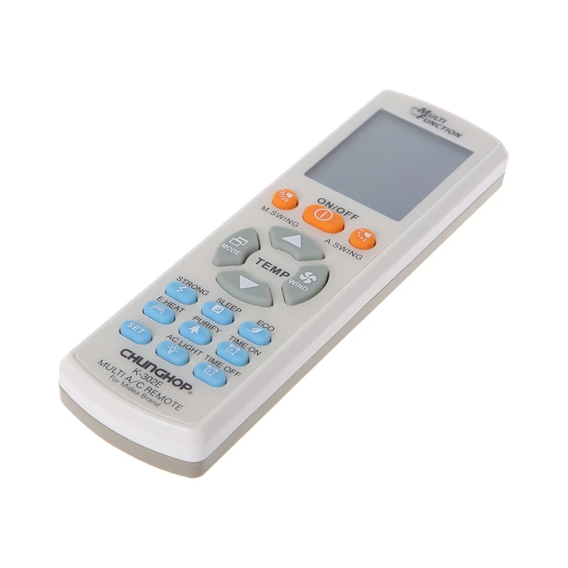 

MEXI Durable Universal Low Power RF Air Conditioner LCD A/C Remote Control For Midea Home Air Conditioner Accessory Thermostat