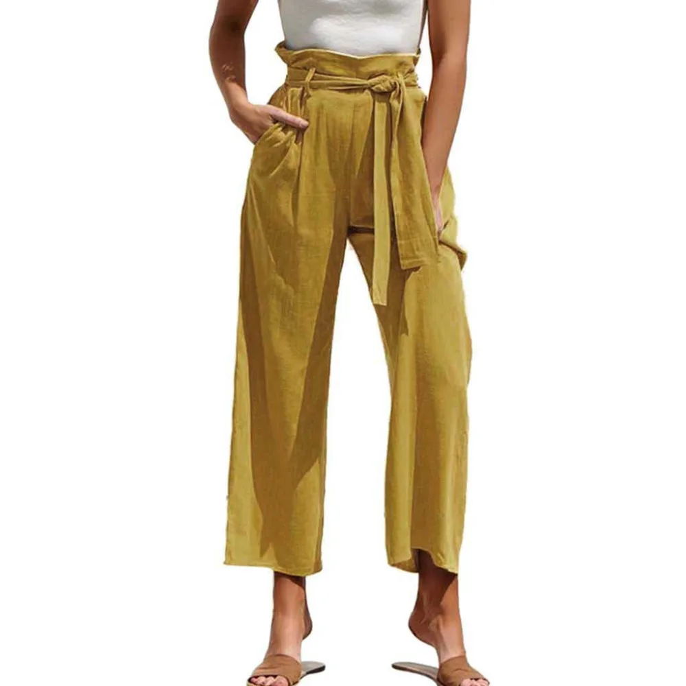 Outdoor Four Seasons Womens Casual Plus Size Casual Floral Flared Pants Vintage Baggy Yoga Long Trousers Durable Drawstring T#40 Outdoor Four Seasons Womens Casual Plus Size Casual Floral Flared Pants Vintage Baggy Yoga Long Trousers Durable Drawstring T#40