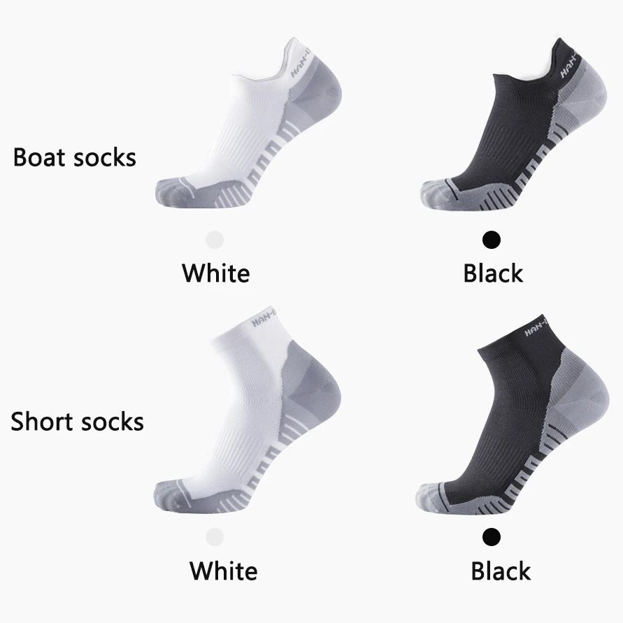 3 pcs/ set Xiaomi Hanjiang Quick-drying light sports socks series Breathable men's and women's Boat socks Short socks