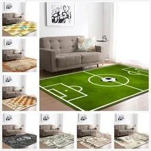 Футбольные печатные сахарные коврики с черепом для гостиной прихожей прямоугольная зона доллар йога коврики современный напольный ковер домашний декор