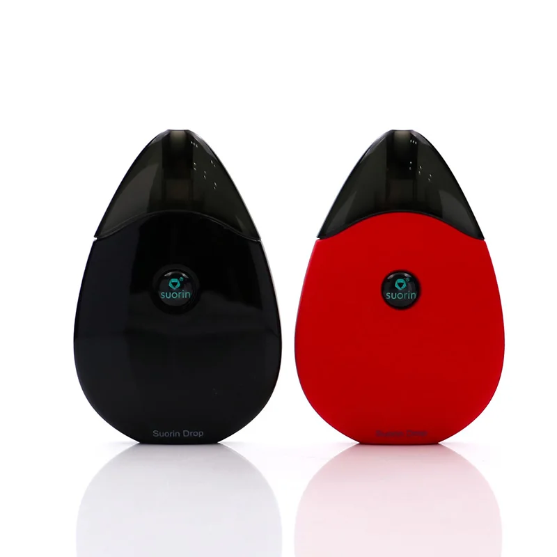 

Original Suorin Drop Kit 2ml Cartridge vape kit 300mAh Suorin Drop Battery Micro USB charging E cigs All-in-one Vaping Kit
