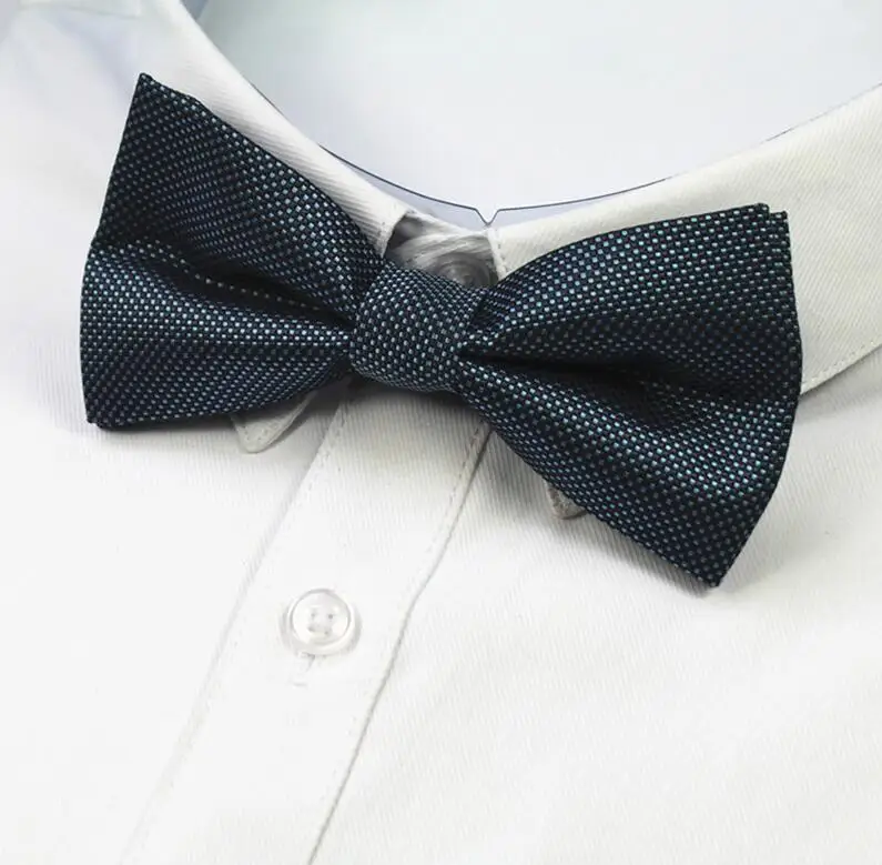 GUSLESON дизайн роскошный галстук-бабочка для мужчин полиэстер шелк Pajaritas Hombre качественный галстук-бабочка костюм Свадебная вечеринка мужской галстук - Цвет: 09