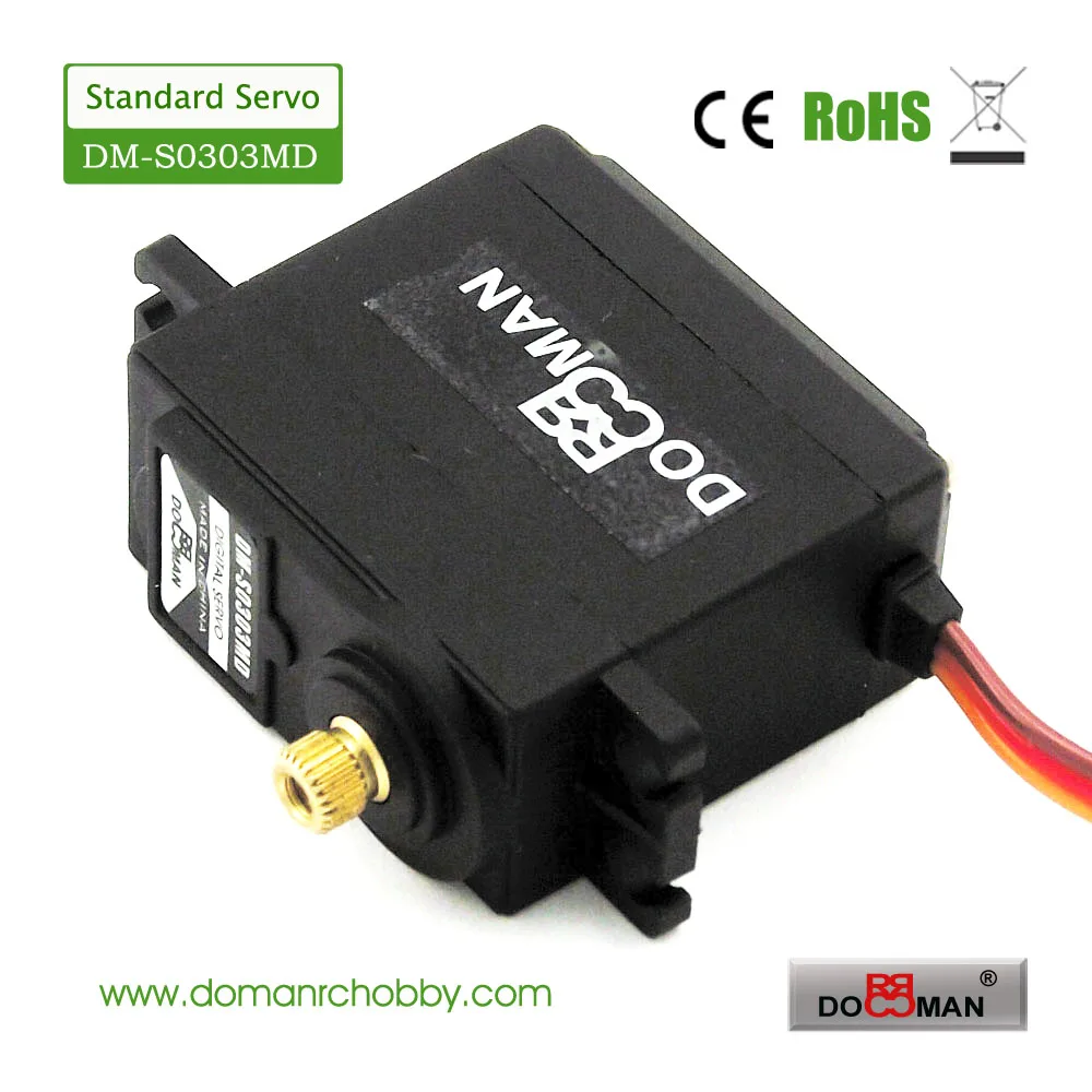 10 шт./лот DM S0303MD ДОМАН RC 56 г/0.14 s/3.5kg.cm Metal Gear 270 градусов робот цифровой