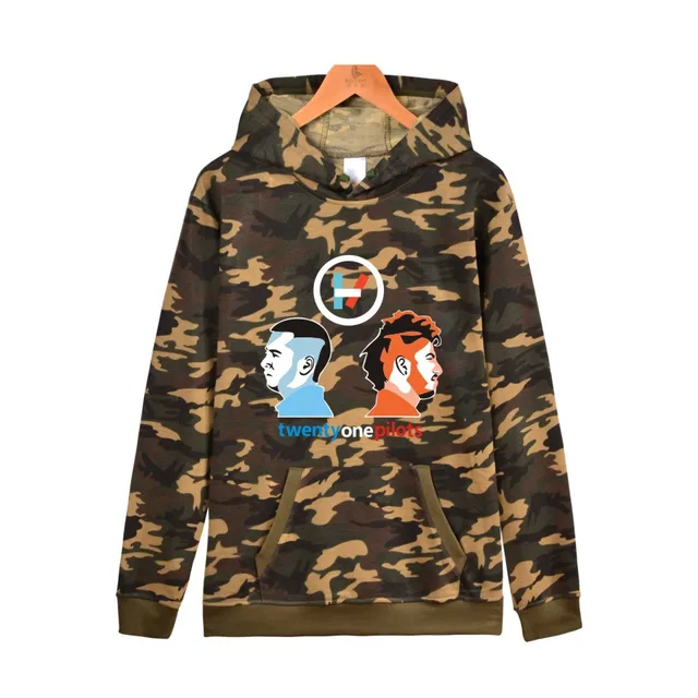 twenty one pilots camo hoodie