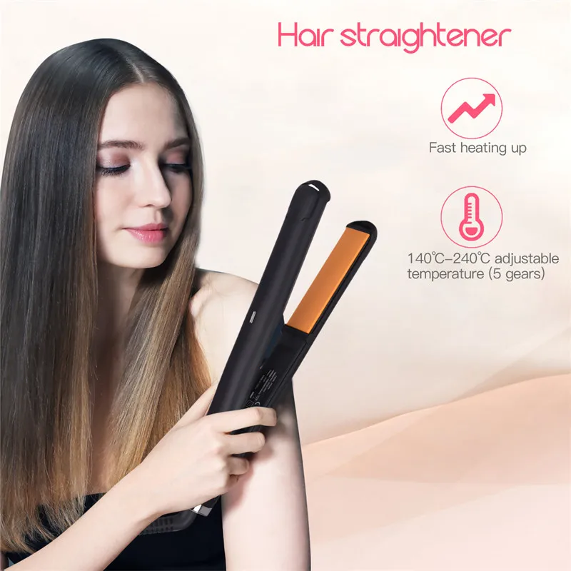 Professional Tourmaline Ceramic Hair Straightener Temperature