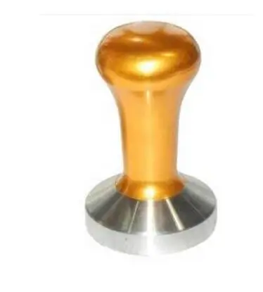 Coffee Tamper Machine, 53mm Diameter Stainless Steel Flat Base Grip Handle Coffee Tamper Machine, 53mm Diameter Stainless Steel Flat Base Grip Handle