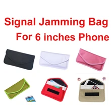 50 шт. анти-сканирования карты рукава сумка OK для " телефон с функцией сигнала изолятор мешок радиационная защита jammer сумка против сканирования