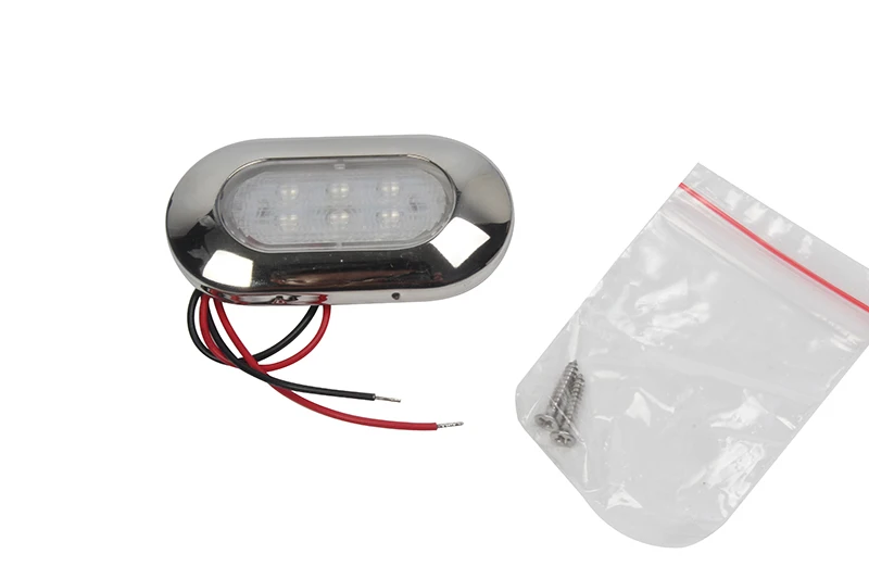 

12V Marine Yacht Boat LED Welcome Light Ceiling Lighting Step Lamp White/Blue 38mm