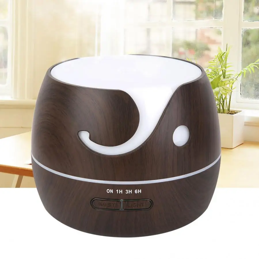 USB Aroma Essential Oil Diffuser Mini Ultrasonic Cool Mist Humidifier Air Purifier Color Change LED Night light for Office Home