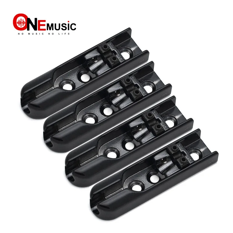 

4 String Bass Bridge Cool Upgrade Part Black 1set