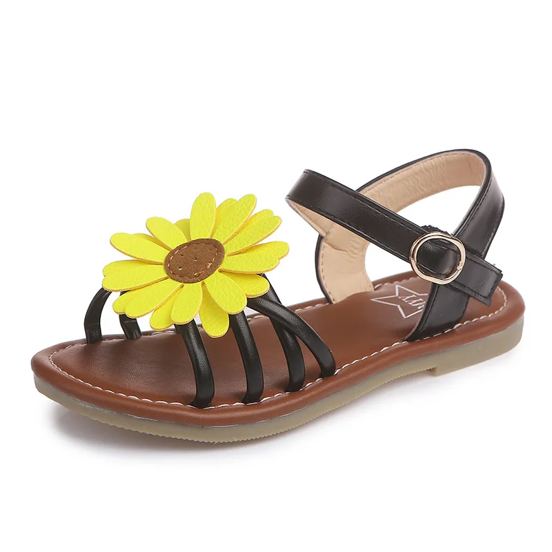 COZULMA Girls Summer Roman Shoes Baby Kids Sandals for Girls PU Leather Sun Flowers Shoes Princess Girls Sandals 1-12 Years COZULMA Girls Summer Roman Shoes Baby Kids Sandals for Girls PU Leather Sun Flowers Shoes Princess Girls Sandals 1-12 Years