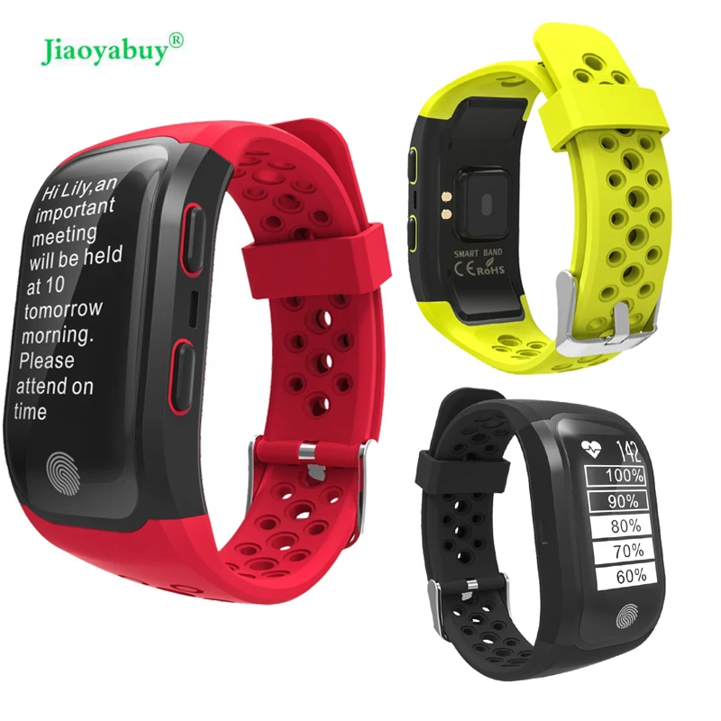 

S908 Smart Watch Wristband Dynamic Heart Rate IP68 Waterproof Smart Bracelet GPS Running Fitness Tracker Smart Bracelet