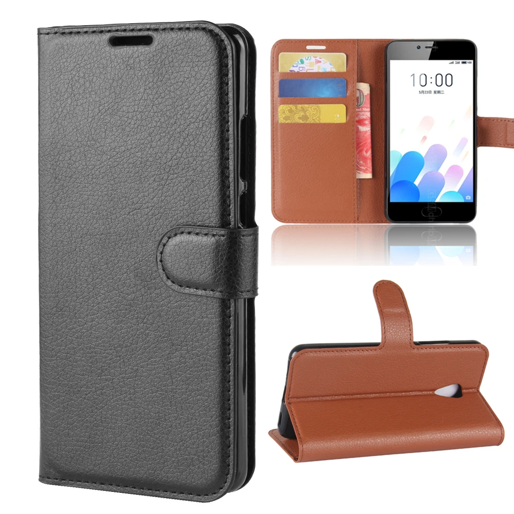 

Meizu M5c Wallet Cover Card Holder Phone Cases for Meizu M5c Leather Case Protective Shell