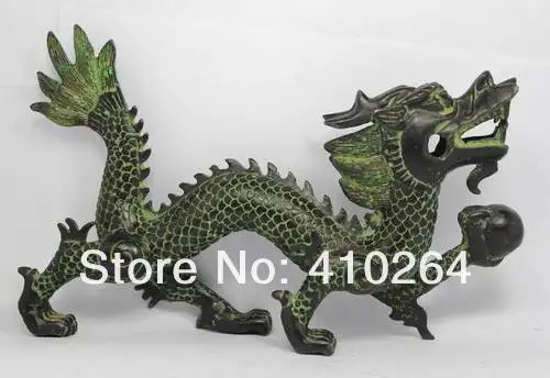 

Shipping CHINESE HANDWORK DRAGON OLD BRONZE STATUE discount 30%