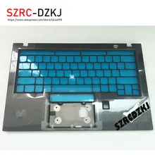 Новая/оригинальная для lenovo ThinkPad X1 углерода 6th 20KH для детей до 20 кг по самой низкой цене, клавиатура с наклонным упором для рук крышка w/o Сенсорная панель w/отпечатков пальцев отверстие AM16R000300