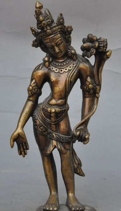 

tibet buddhism bronze Tara kwan-yin Bodhisattva Goddess buddha statue joss