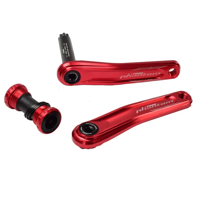 Fovno Mountain Bike GXP aluminum alloy crank sets Bicycle Crank For GXP Chainring system 175mm - Цвет: 170 mm1