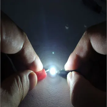 

100Pcs/lot Full Watt 1W High Power LED lamp LEDs Bulb light Emitting Diodes SMD Chip White for 3W -18W Spotlight