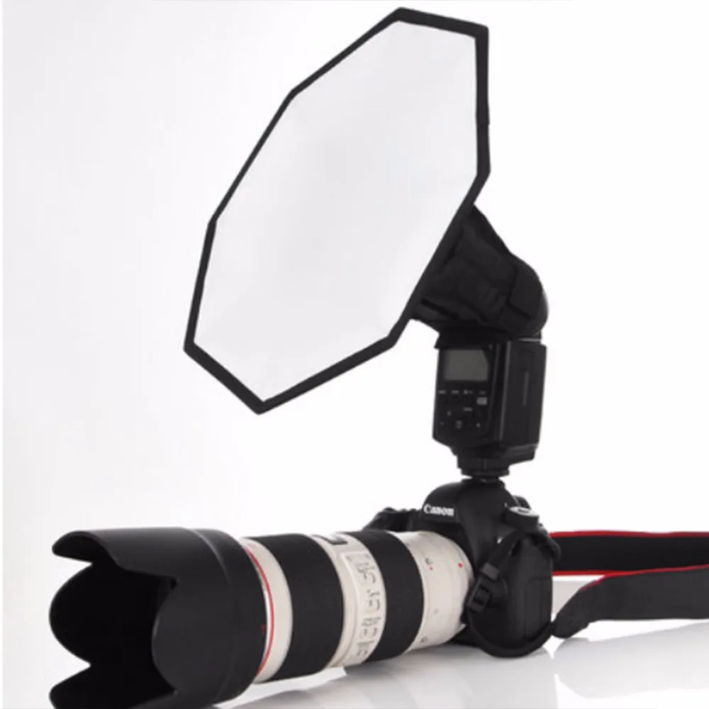 

20/30cm Universal Flash Light Softbox Octagon Diffuser for CANON NICON Camera Speedlight Photo Studio Photography Drop Shipping