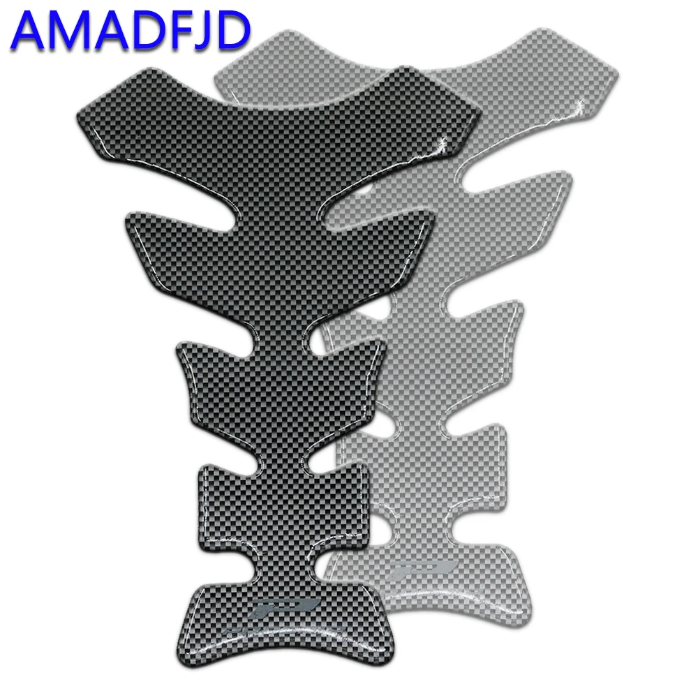 

AMADFJD For Yamaha Motorcycle Sticker Carbon Fiber Gas Tank Pad Protector Tank Protection System Stickers On Motorcycle Tankpad