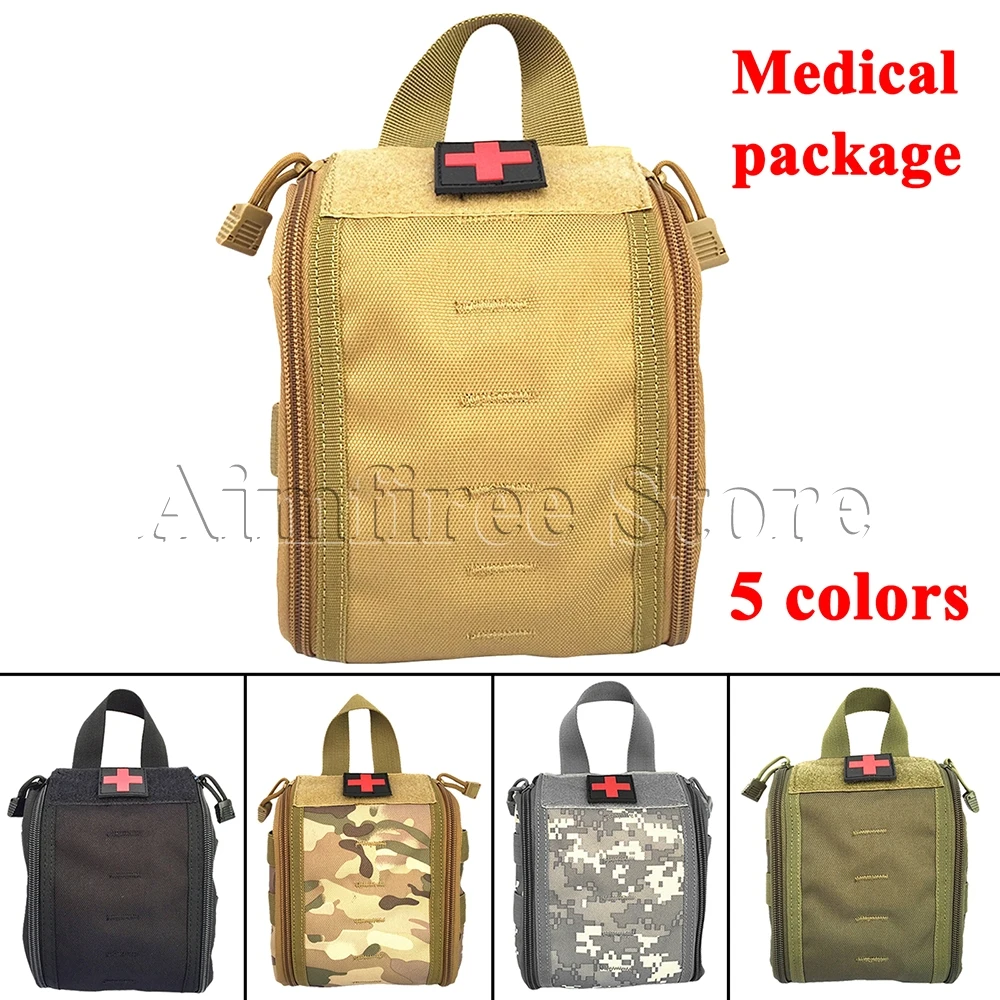 Tactical Molle EDC Belt Medical Kit Pouch Medic Emergency Survival Bag First Aid Kit Pouch