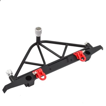

1/10 RC Metal Rear Bumper with Spare Tire Rack Upgrade Parts for Axial SCX10 & SCX10 II 90046